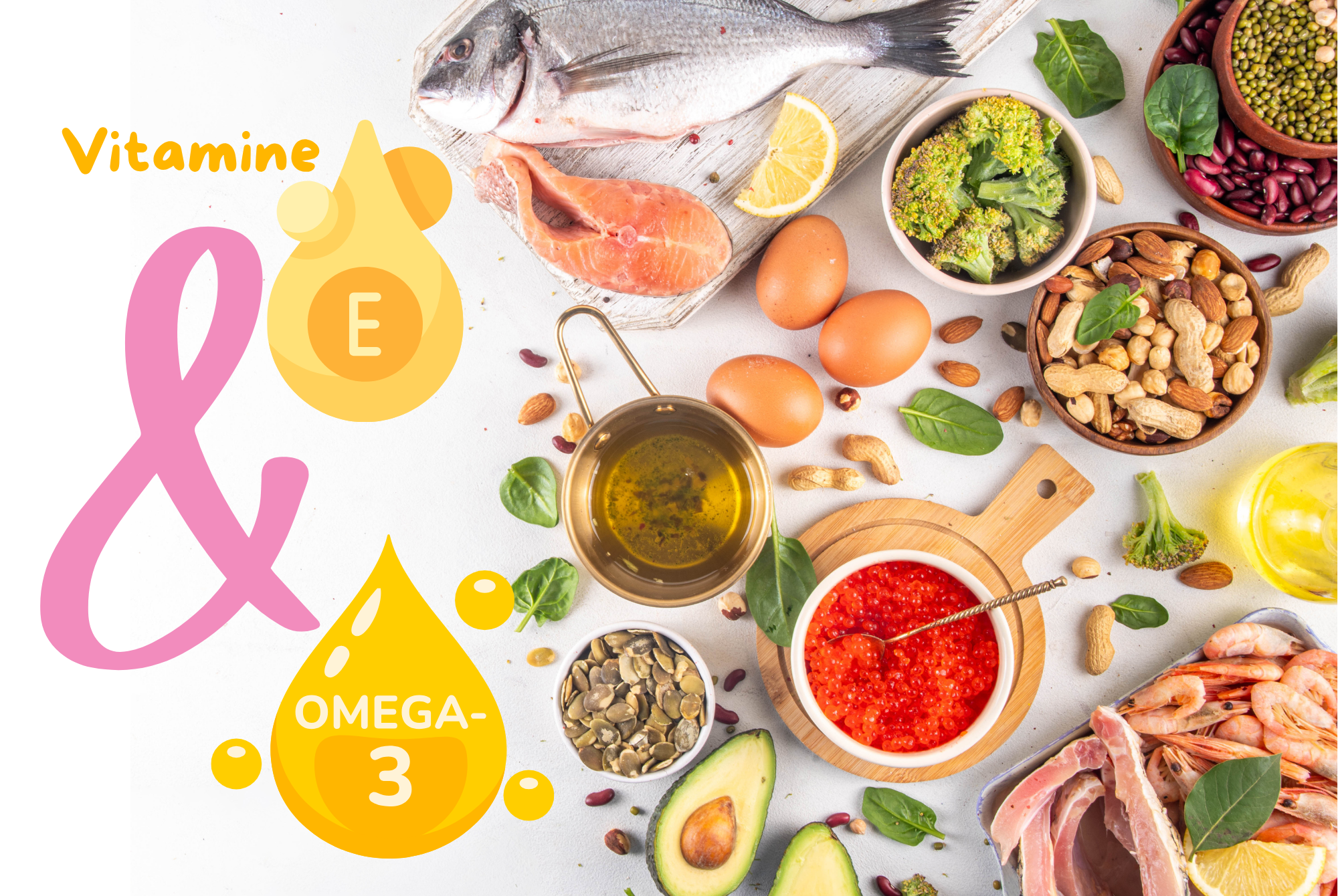 pourquoi associer vitamine E et oméga-3